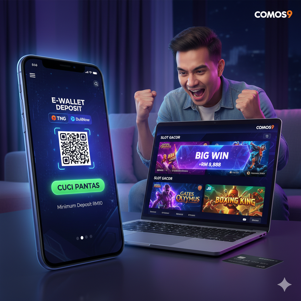 Panduan Deposit Comos9 Guna TNG & Tips Cuci Paling Pantas