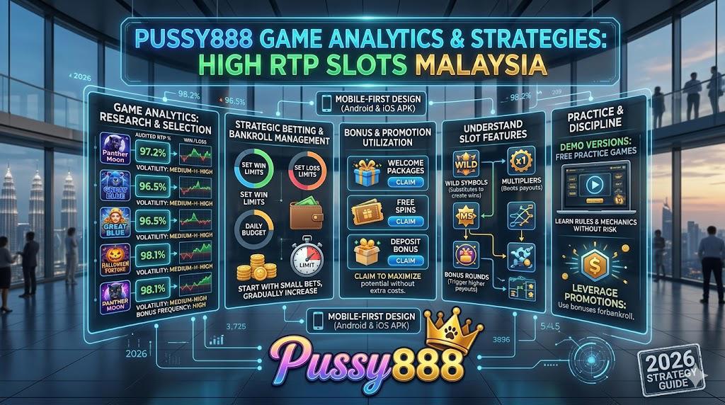 Pussy888 Game Analytics & Strategies: High RTP Slots Malaysia